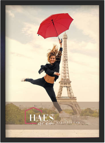 HAES deco - Houten Fotolijst Paris Zwart 50x70 - Sp001501