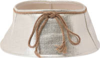 Nampook Kerstboomrok - 40 Cm - Zilver