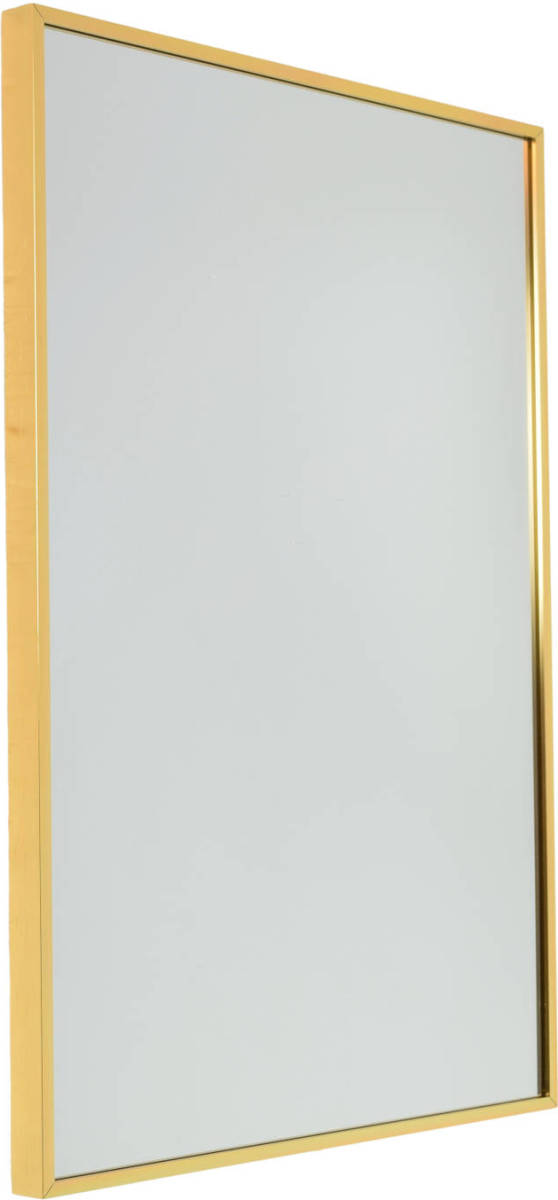 Fragix York Wandspiegel - Goud - Aluminium - 60x40