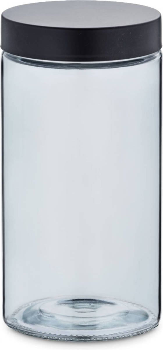 Kela - Voorraadpot, 1.7 L, Glas/rvs, Donker Grijs - Kela Bera