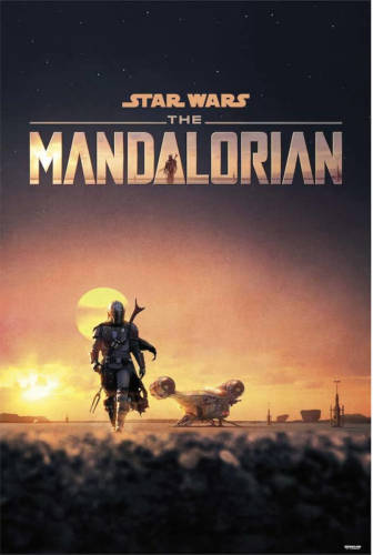 Yourdecoration Grupo Erik The Mandalorian Poster 61x91,5cm