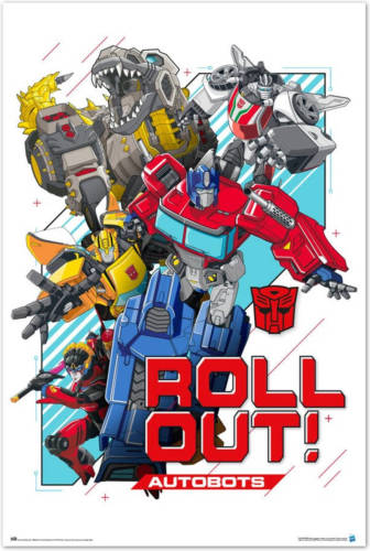 Yourdecoration Grupo Erik Transformers Roll Out Poster 61x91,5cm