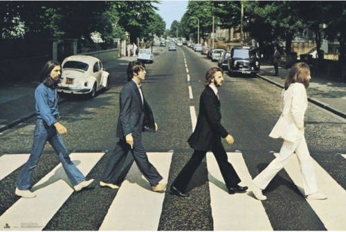 Yourdecoration Grupo Erik The Beatles Abbey Road Poster 91,5x61cm