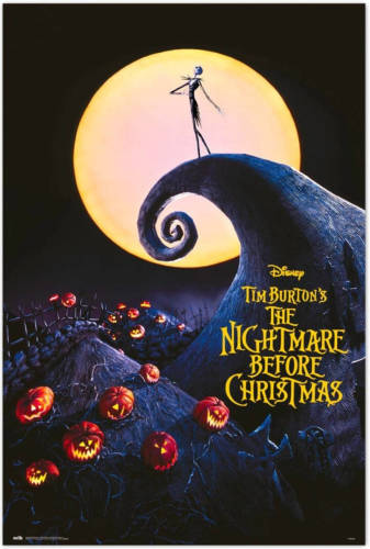 Yourdecoration Grupo Erik Disney Nightmare Before Christmas Poster 61x91,5cm