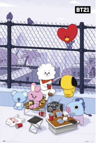 Yourdecoration Grupo Erik Bt21 Azotea Poster 61x91,5cm