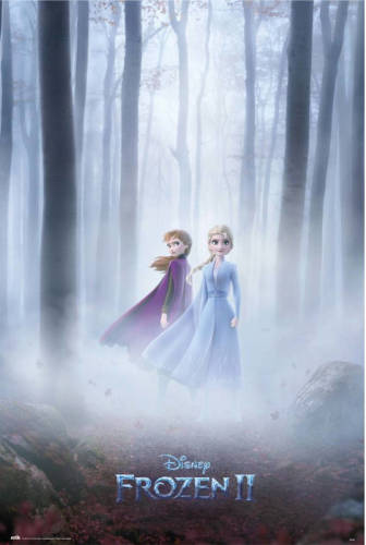 Yourdecoration Grupo Erik Disney Frozen Sisters Poster 61x91,5cm