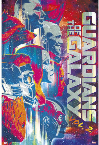 Yourdecoration Grupo Erik Marvel Guardians Of The Galaxy Vol 2 Poster 61x91,5cm