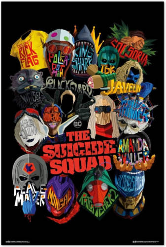 Yourdecoration Grupo Erik Dc Comics Suicide Squad Graphics Poster 61x91,5cm