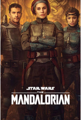 Yourdecoration Grupo Erik Star Wars The Mandalorian Bo-katan Poster 61x91,5cm