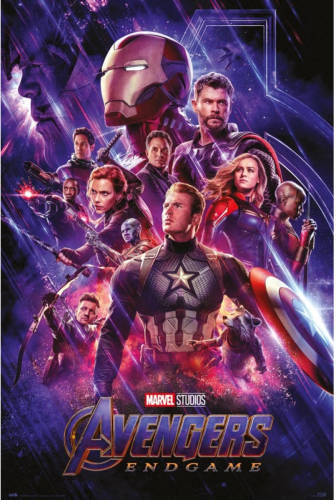 Yourdecoration Grupo Erik Marvel Avengers Endgame One Sheet Poster 61x91,5cm