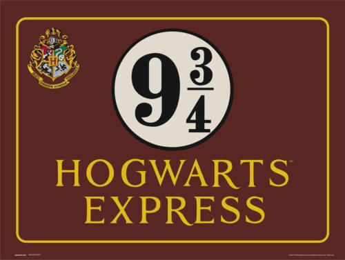 Yourdecoration Grupo Erik Harry Potter Hogwarts Express Kunstdruk 30x40cm