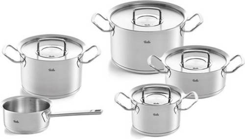 Fissler Original Profi Collection 2022 - 5 Delig - Steelpan - Rvs Deksels