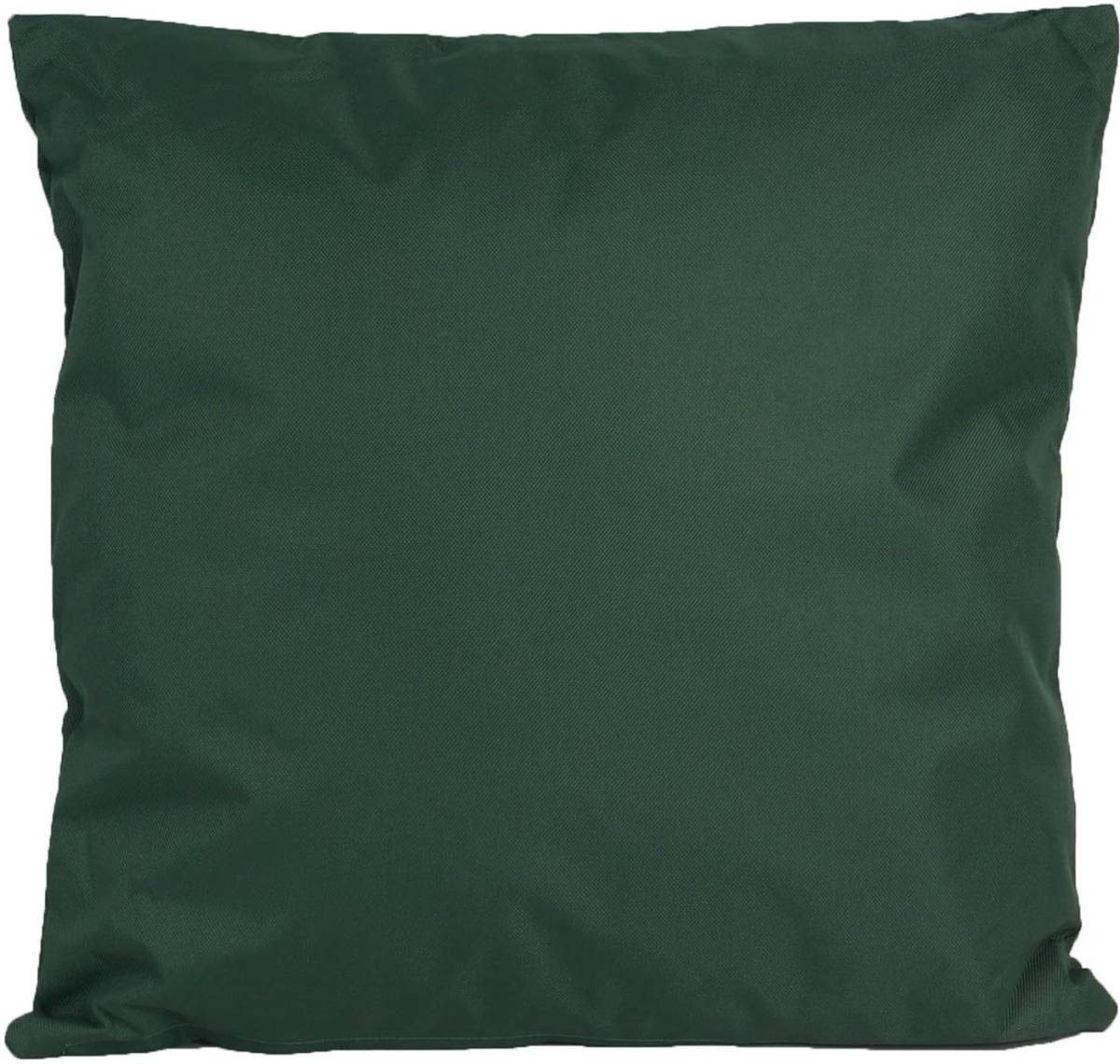 Anna's Collection 1x Bank/sier Kussens Voor Binnen En Buiten In De Kleur Donkergroen 45 X 45 Cm - Sierkussens