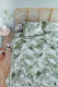 Beddinghouse Dekbedovertrek Easy Breezy Groen-lits-jumeaux (240 X 200/220 Cm)