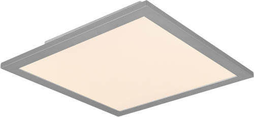 BES LED Led Plafondlamp - Plafondverlichting - Trion Alina - 13.5w - Warm Wit 3000k - Mat Titaan - Aluminium - 30cm