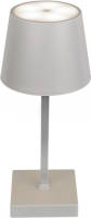 Out of the Blue Usb Tafellamp Led Dimbaar Grijs 26 Cm Van Kunststof - Tafellampen