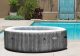 Intex - Purespa Greywood Deluxe - Jacuzzi - 216 X 71 Cm - Grijs