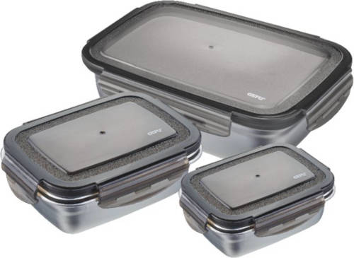 Gefu - Vershoudbox, 3-delige Set - Gefu Preppo
