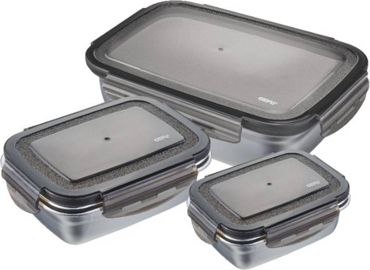 Gefu - Vershoudbox, 3-delige Set - Gefu Preppo