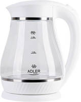 Adler Top Choice - Witte Hoge Waterkoker - 1.7 Liter