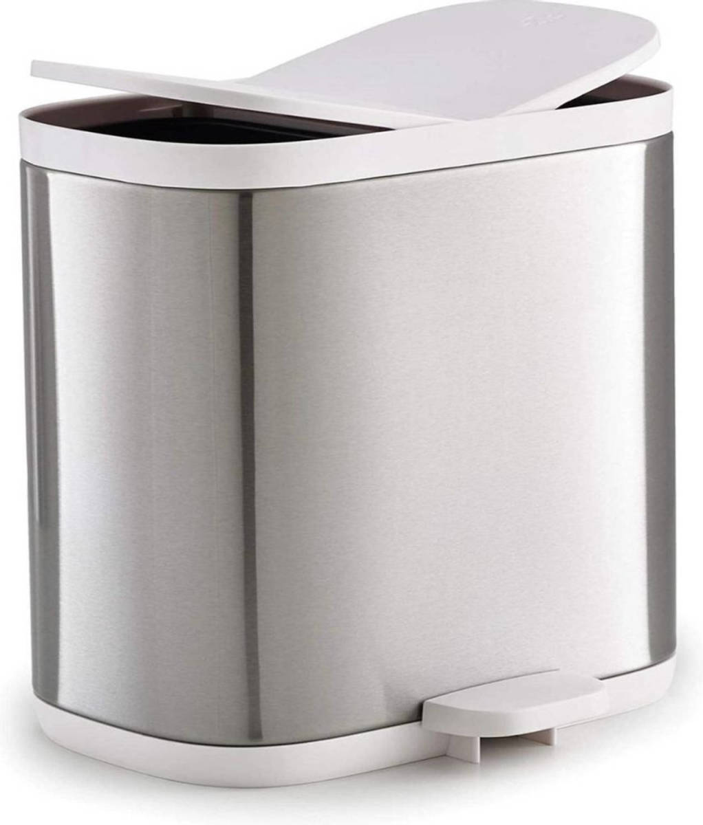 Afvalemmer Split, 6 Liter, Rvs - Joseph Joseph