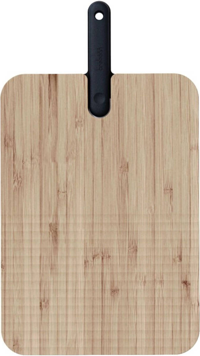 Snijplank Met Broodmes, 43 Cm, Black Edition, Zwart - Trebonn Artù