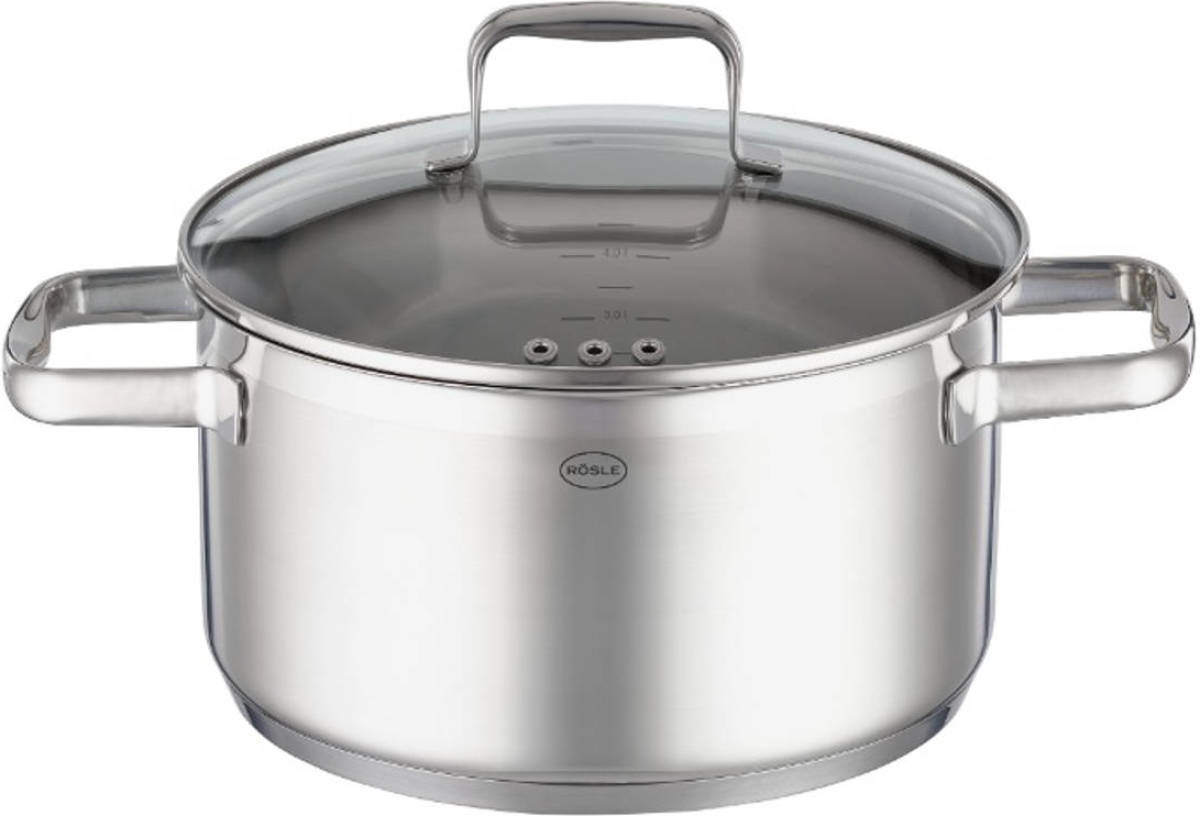 Kookpan, 24 Cm, Hoog - Rösle Charm