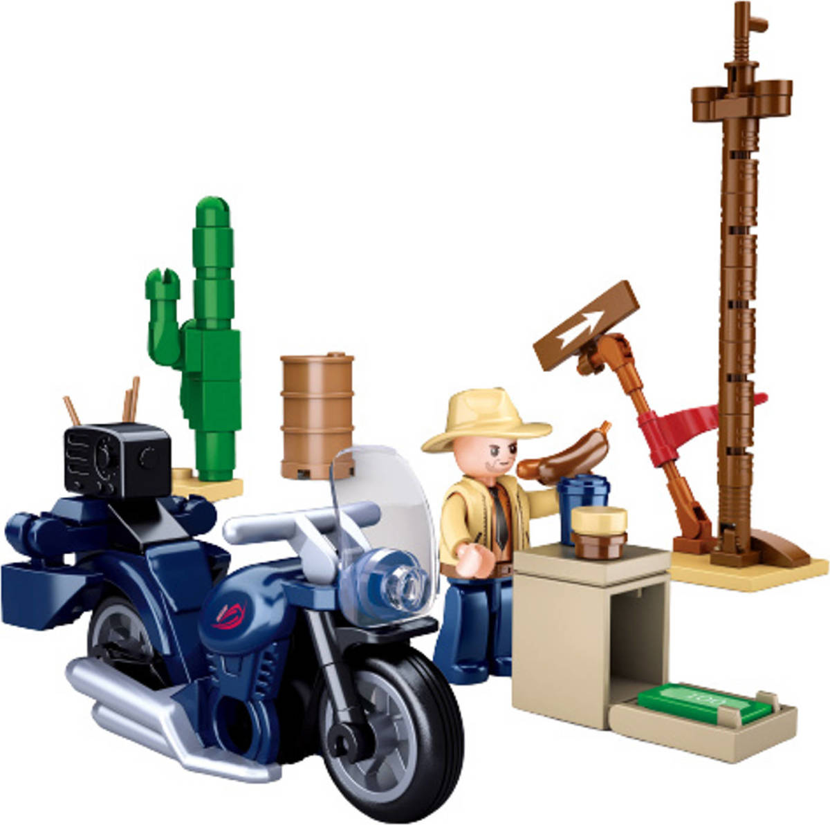 Sluban Motor Town Roadtrip Junior 4,5 X 16,5 Cm 78-delig