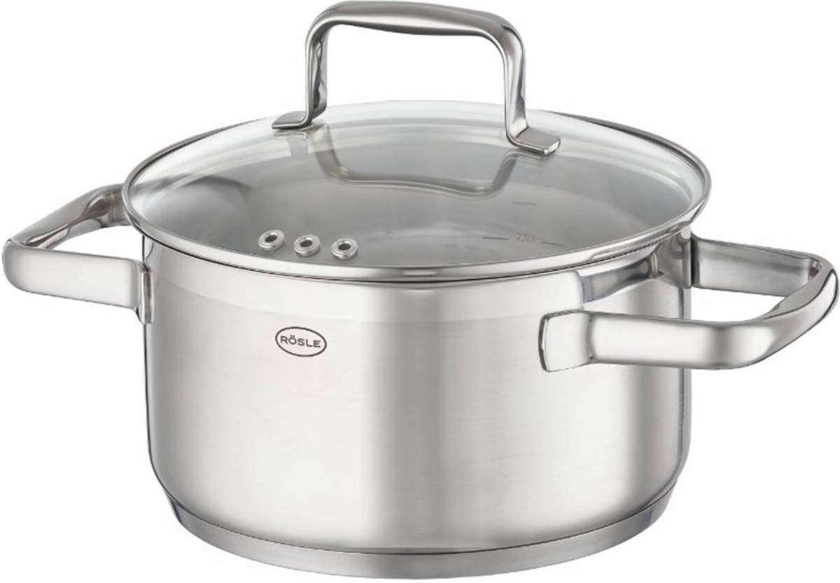 Kookpan, 20 Cm, Hoog - Rösle Charm
