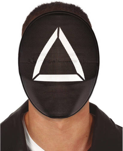 Shoppartners Verkleed Masker Game Driehoek Bekend Van Tv Serie - Verkleedmaskers