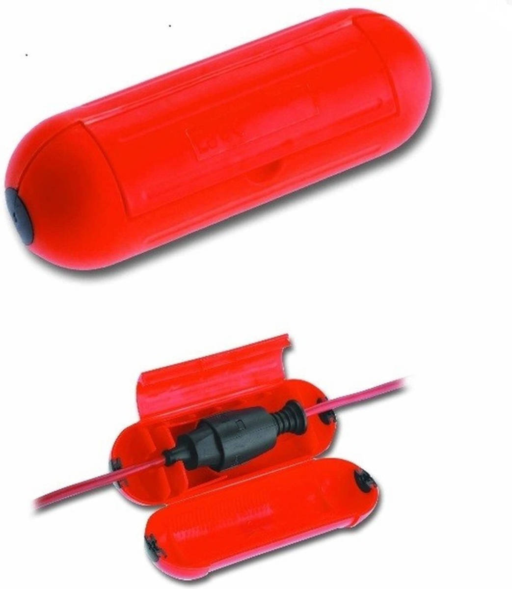 Benson Stekkersafe / Veiligheidsbox Stekkerverbindingen Kunststof Rood 21 X 6,5 X 7 Cm - Stekkersafe