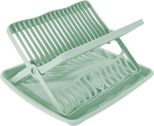 Hega Hogar Lime Groen Afdruiprek 2-laags Met Lekbak 39 X 35 X 18 Cm - Afdruiprekken