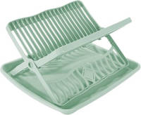 Hega Hogar Lime Groen Afdruiprek 2-laags Met Lekbak 39 X 35 X 18 Cm - Afdruiprekken