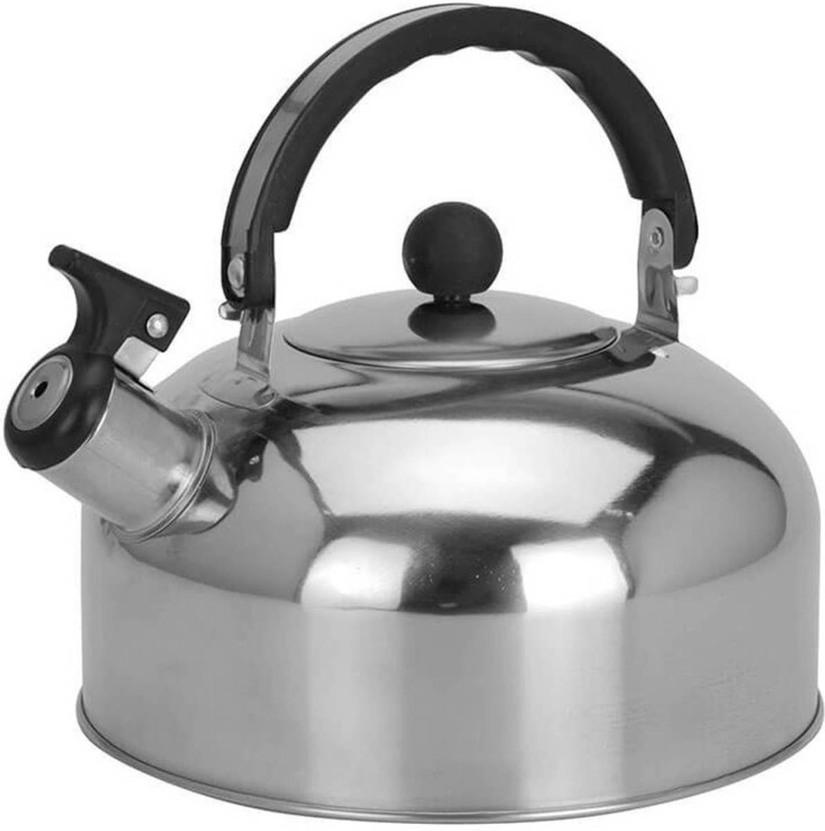 Shoppartners Grote Camping Fluitketel 2 Liter - Fluitketels
