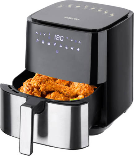 Swiss Pro+ Airfryer Zilver 5l