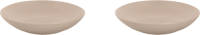 Mammoet Bord Diep Spirit 21.5 Cm Wit Stoneware 2 Stuk(s)