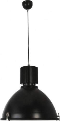 Lamponline Lightning - Moderne Hanglamp 1-l. Alu Groot - Zwart