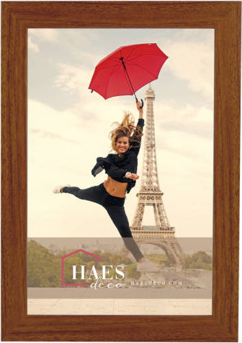 HAES deco - Houten Fotolijst Paris Rustiek Bruin 20x30 -Sp001208