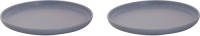 Palmer Bord Sandy Loam 28 Cm Blauw Stoneware 2 Stuk(s)