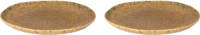 Palmer Bord Rustique 22 Cm Groen Stoneware 2 Stuk(s)