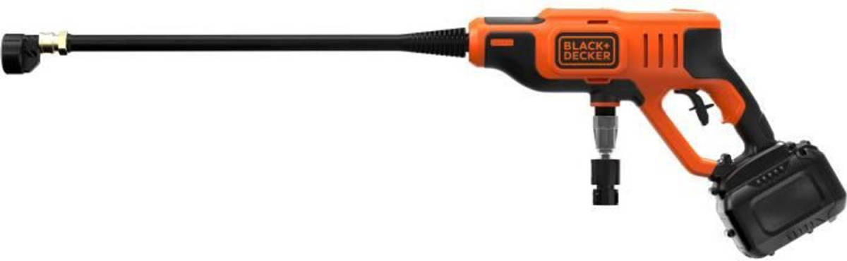 Black & Decker Bcpc18b-xj 18v Lithium Snoerloze 24 Bar Hogedrukreiniger - Batterijloos