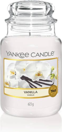 Yankee Candle Geurkaars Large Vanilla - 17 Cm / ø 11 Cm