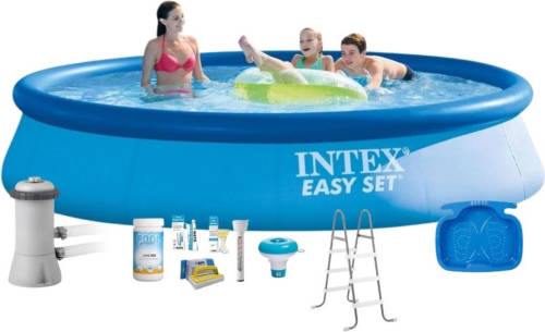 Intex Zwembad Easy Set - Met Accessoires - 396x84 Cm