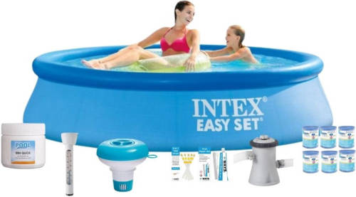 Intex Zwembad Easy Set 244x61 Cm - Zwembad Bundel