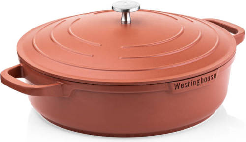 Westinghouse Performance Series - Hapjespan Met Deksel - 32cm - Rood