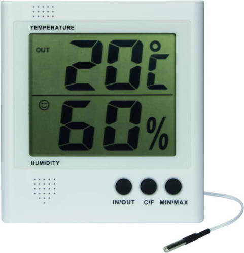 Velleman Thermometer En Hygrometer Digitaal