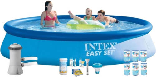 Intex Zwembad Easy Set - Zwembad Bundel - 396x84 Cm