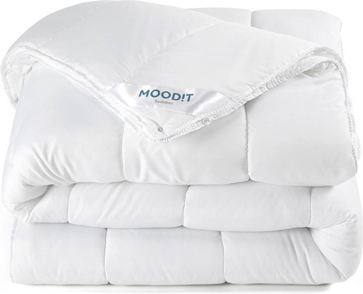 MOOD!T Moodit 4-seizoenen Dekbed Winston - Eenpersoons - 140 X 220 Cm - Polyestervulling