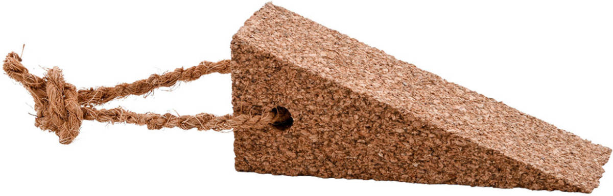Esschert Design Deurstopper 11,5 X 5 Cm Kurk/touw Bruin