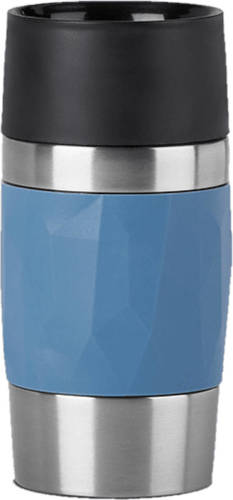 Emsa Thermosbeker Travel Mug Compact Blauw 300 Ml